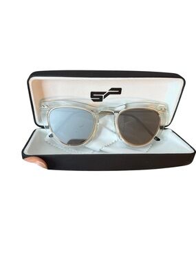 Spitfire Outward Urge Clear Cat Eye Sunglasses